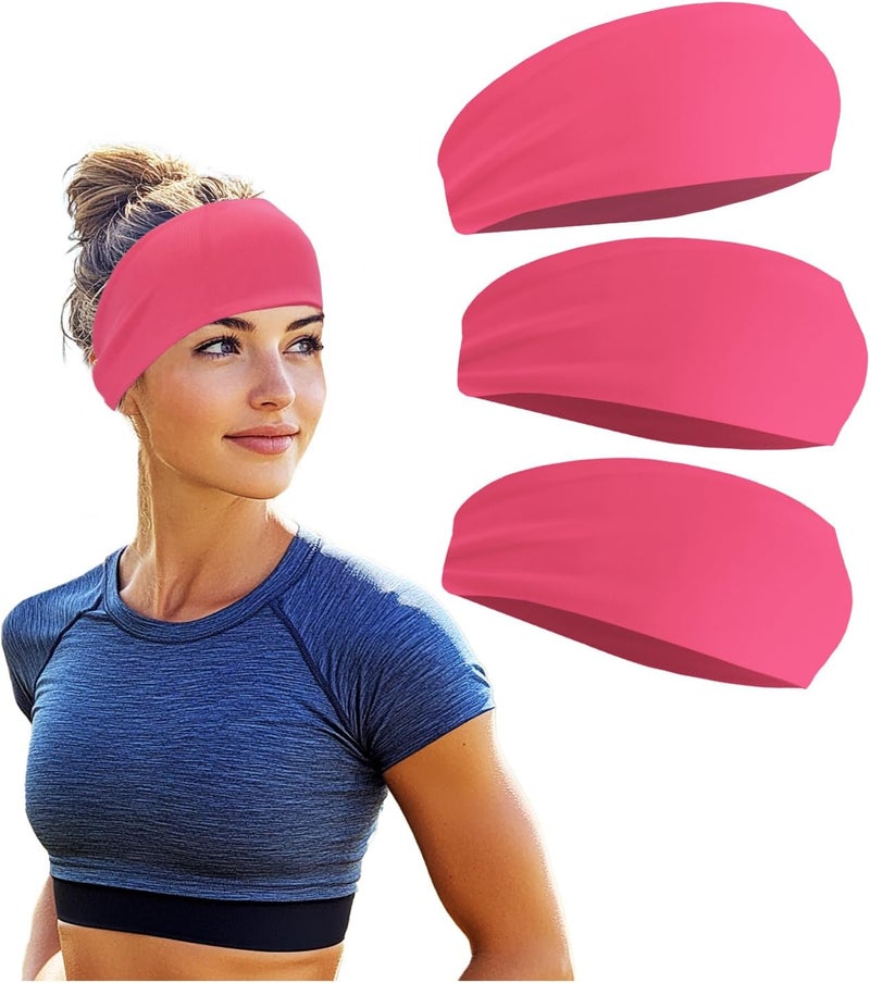Supeniu Headband for Men & Women, Sweat Wicking Sports Sweatband Headbands, Workout Running Training Yoga Basketball Hairband - Image 1